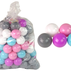 Pastelové míčky do suchých bazénů 100 ks