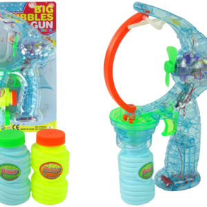 Pistole na mýdlové bubliny s efekty 24 cm