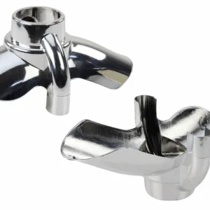 Plastové blatníky pro tříkolku PRO700 stříbrné