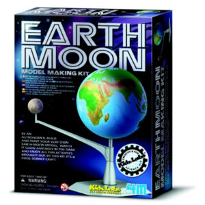 Pohyblivý model Země a Měsíce - svítící ve tmě