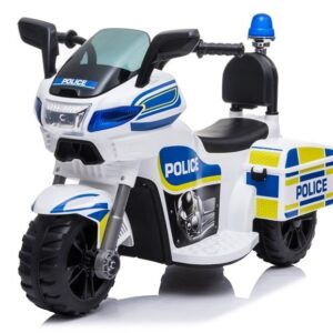 Policejní motorka - bílá