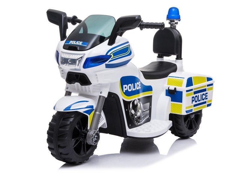 Policejní motorka - bílá