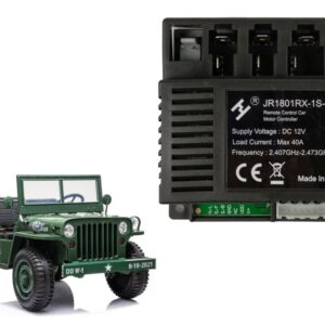 Řídící jednotka pro elektrická vozítka JH101 JR1801RX-1S-12V