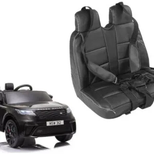 Sedadlo z ekologické kůže pro autíčko Range Rover QY2088
