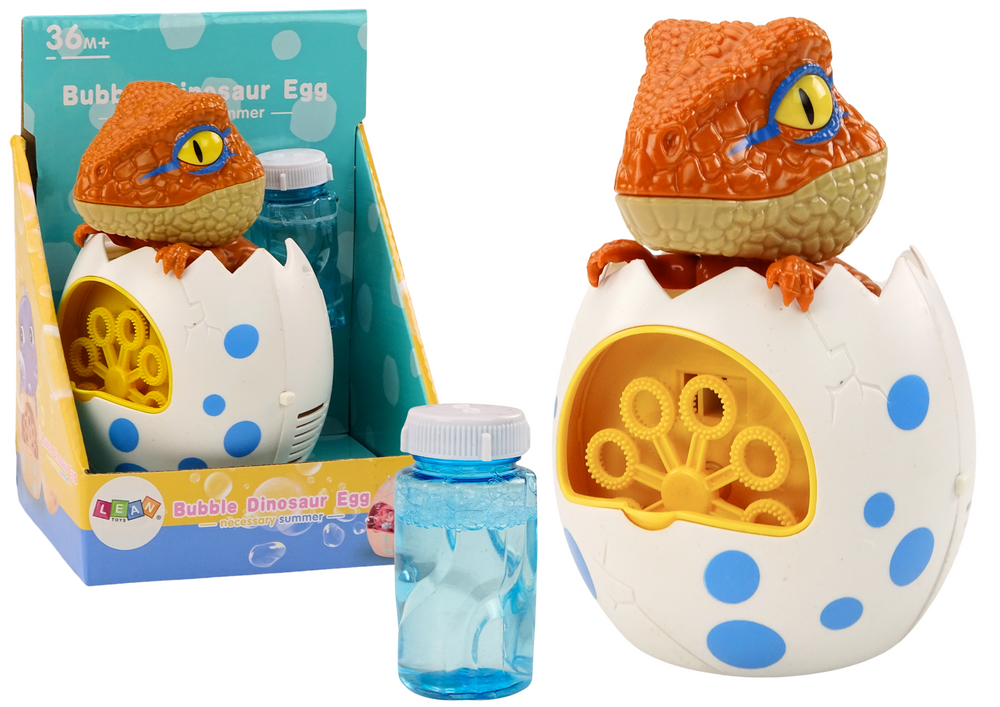 Stroj na mýdlové bubliny Dinosaura ve vejci s náplní