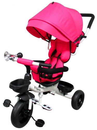 Tříkolka T4 R-Sport s EVA koly růžová - Obrázek 2