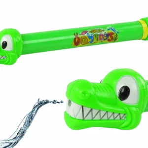Vodní pistolka krokodýl 45 cm zelená