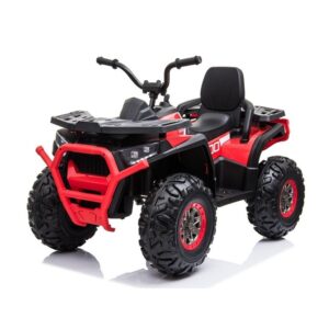 Dětská elektrická čtyřkolka 4x4 červená