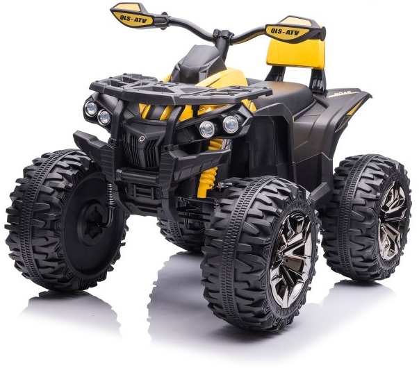 Dětská elektrická čtyřkolka ATV Power 4x4 žlutá