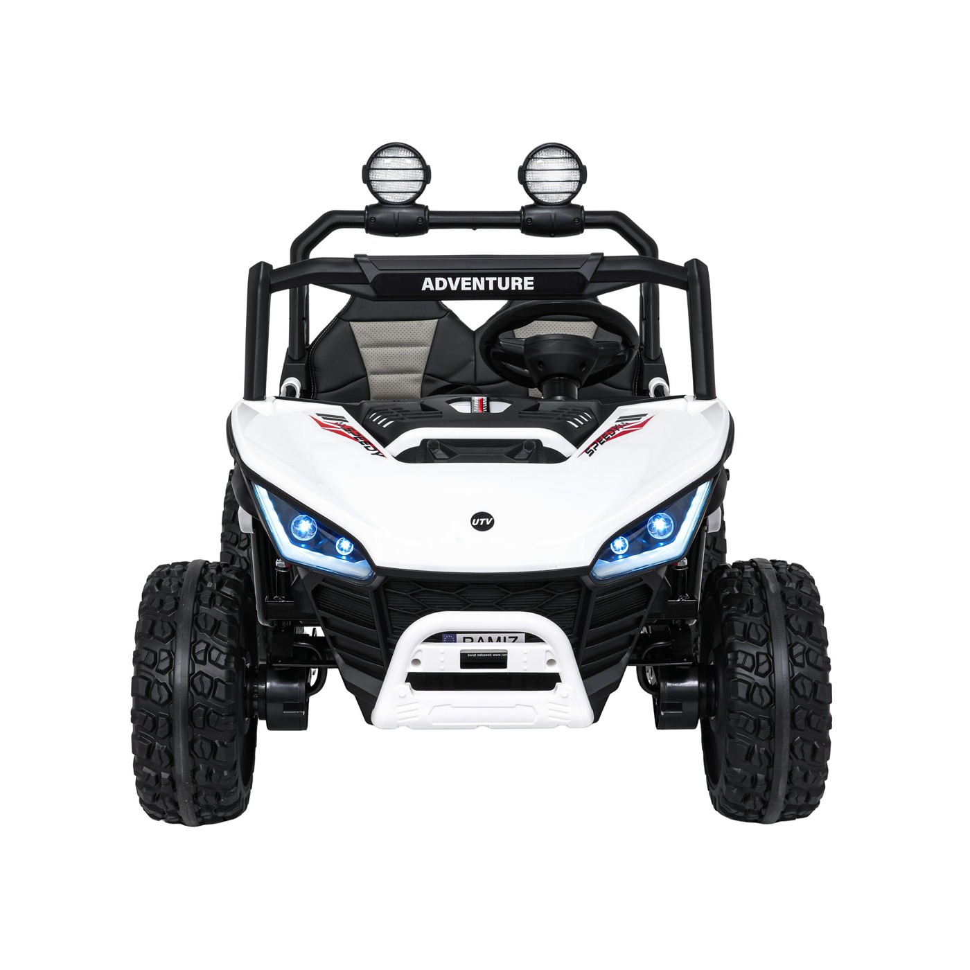 Dětské elektrické autíčko Buggy SPEEDY 4x200W 24V bílé - Obrázek 2