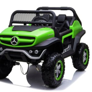 Dětské elektrické autíčko Mercedes Unimog 4x4 zelené