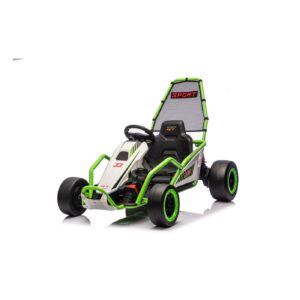 Elektrická driftovací motokára TORNADO 2x150W 24V zelená