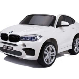 Elektrické autíčko BMW X6 M dvoumístné XXL bílé