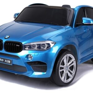 Elektrické autíčko BMW X6 M dvoumístné XXL lakované modré