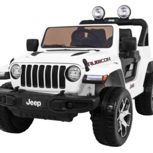 Elektrické autíčko Jeep Wrangler Rubicon 4x4 bílé