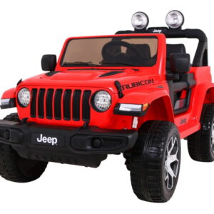Elektrické autíčko Jeep Wrangler Rubicon 4x4 červené