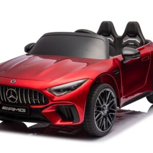 Elektrické autíčko Mercedes AMG SL63 24V 2x200W lakované červené
