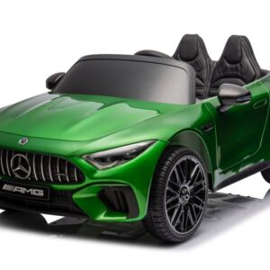 Elektrické autíčko Mercedes AMG SL63 24V 2x200W lakované zelené