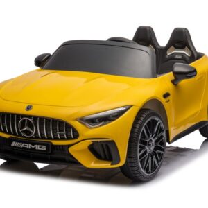 Elektrické autíčko Mercedes AMG SL63 24V 2x200W lakované žluté