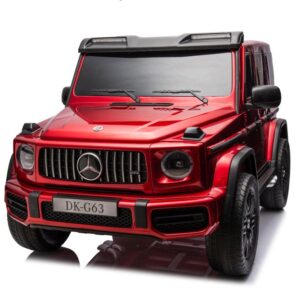 Elektrické autíčko Mercedes G63 XXL 4x200W 24V MP4 červené