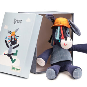 Lilliputiens - oslík Ignác - hračka na mazlení