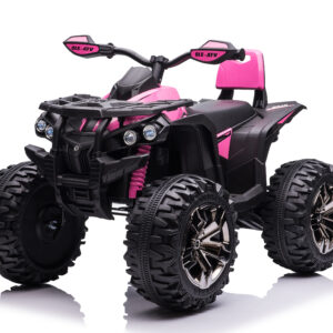 Mamido Dětská elektrická čtyřkolka ATV Power 12V 14Ah 4x4 růžová