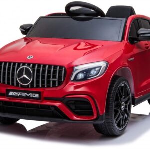 Mamido Dětské elektrické autíčko Mercedes Benz GLC 63S 4x4 červené
