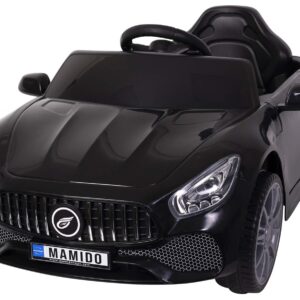 Mamido Elektrické autíčko Cabrio Fast Wing černé | EVA kola | 2