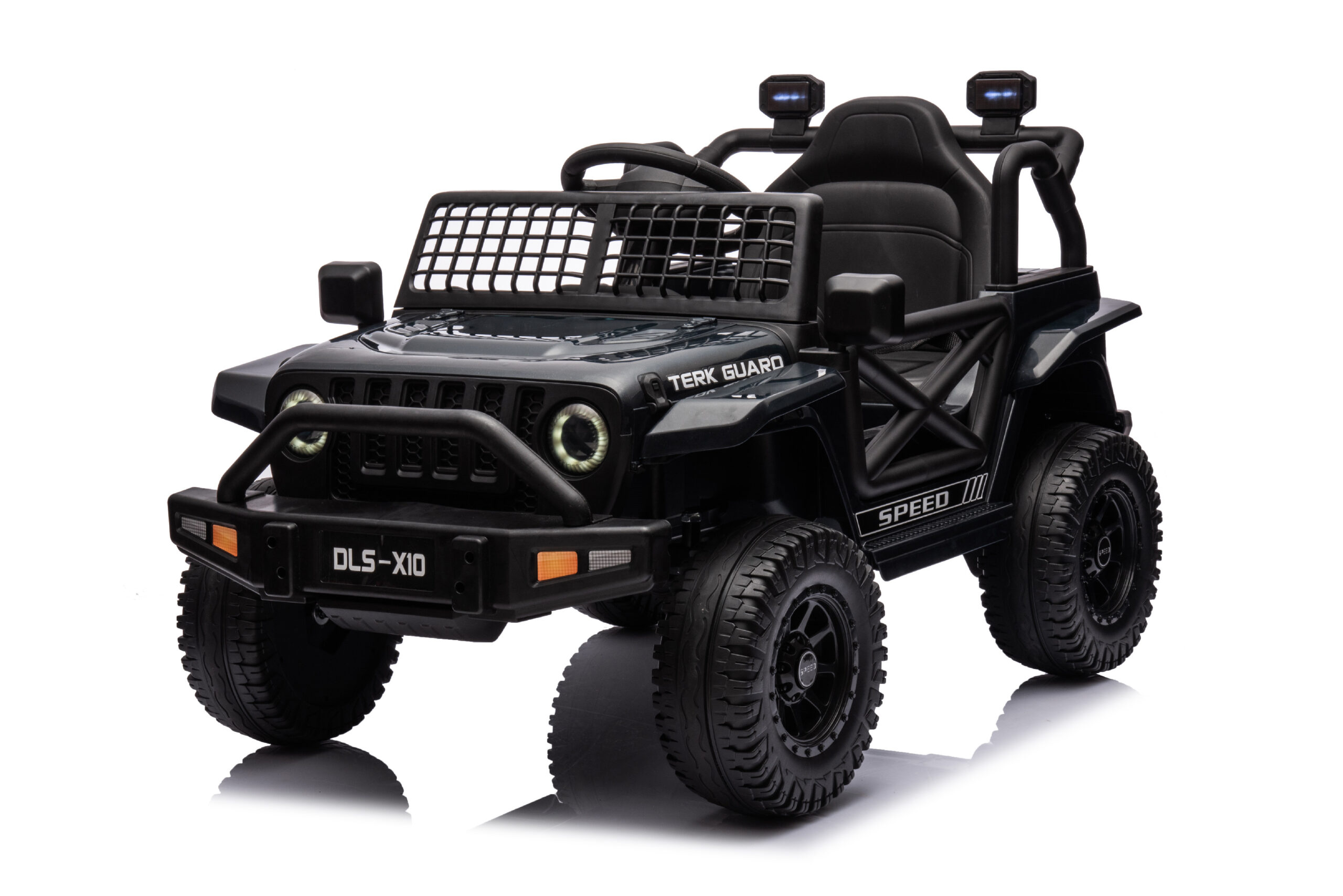 Mamido Elektrické autíčko OFFROAD černé 12V Vysoký podvozek