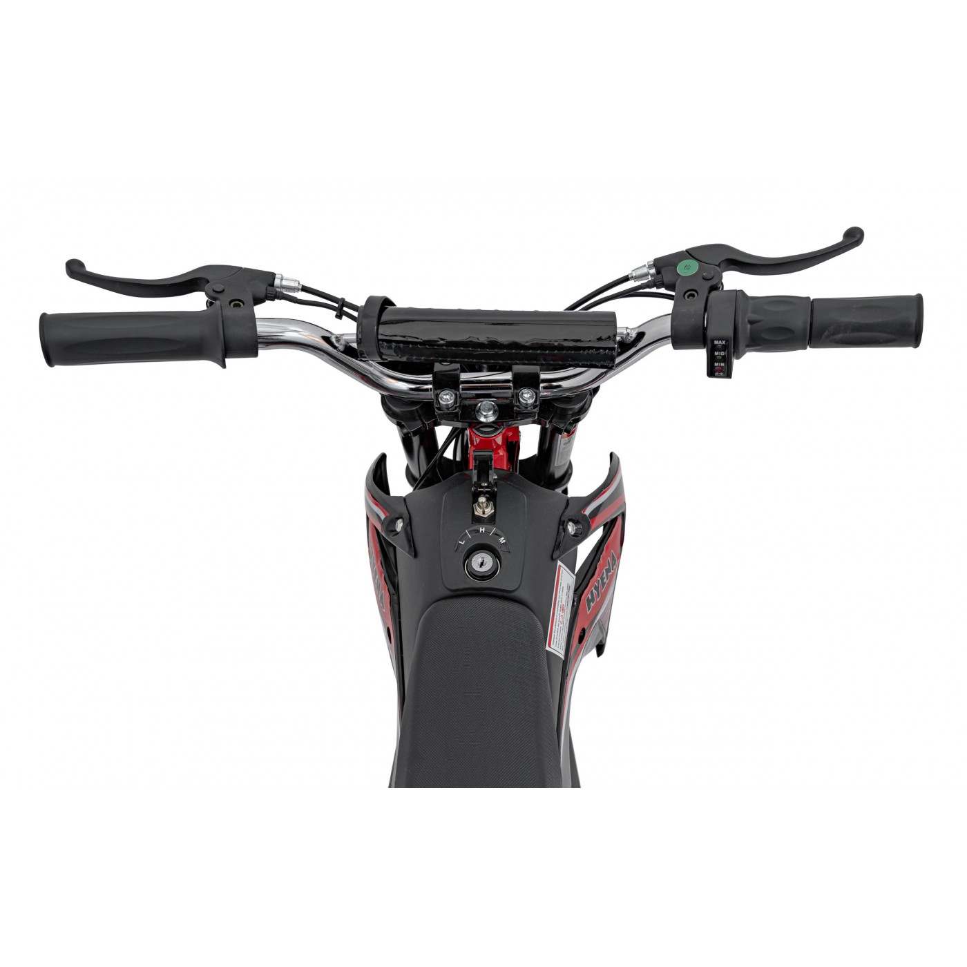 Dětská elektrická motorka RENEGADE 50R 500W 36V červená - Obrázek 2