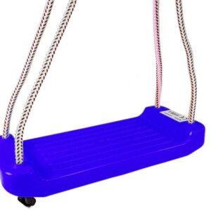 Dětská houpačka na zahradu tmavě modrá