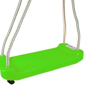 Dětská houpačka na zahradu zelená