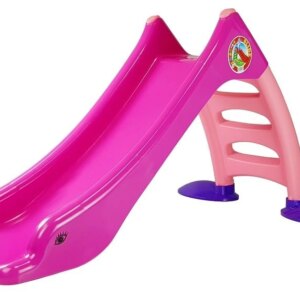 Dětská skluzavka 110 cm růžová