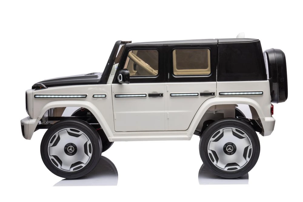 Dětské elektrické autíčko Mercedes EQG 4x4 bílé - Obrázek 2