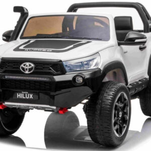Dětské elektrické autíčko Toyota Hilux 4x4 bílé