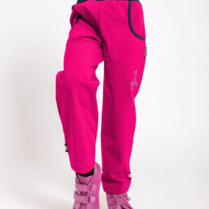 Dětské softshellové kalhoty bez zateplení Basic