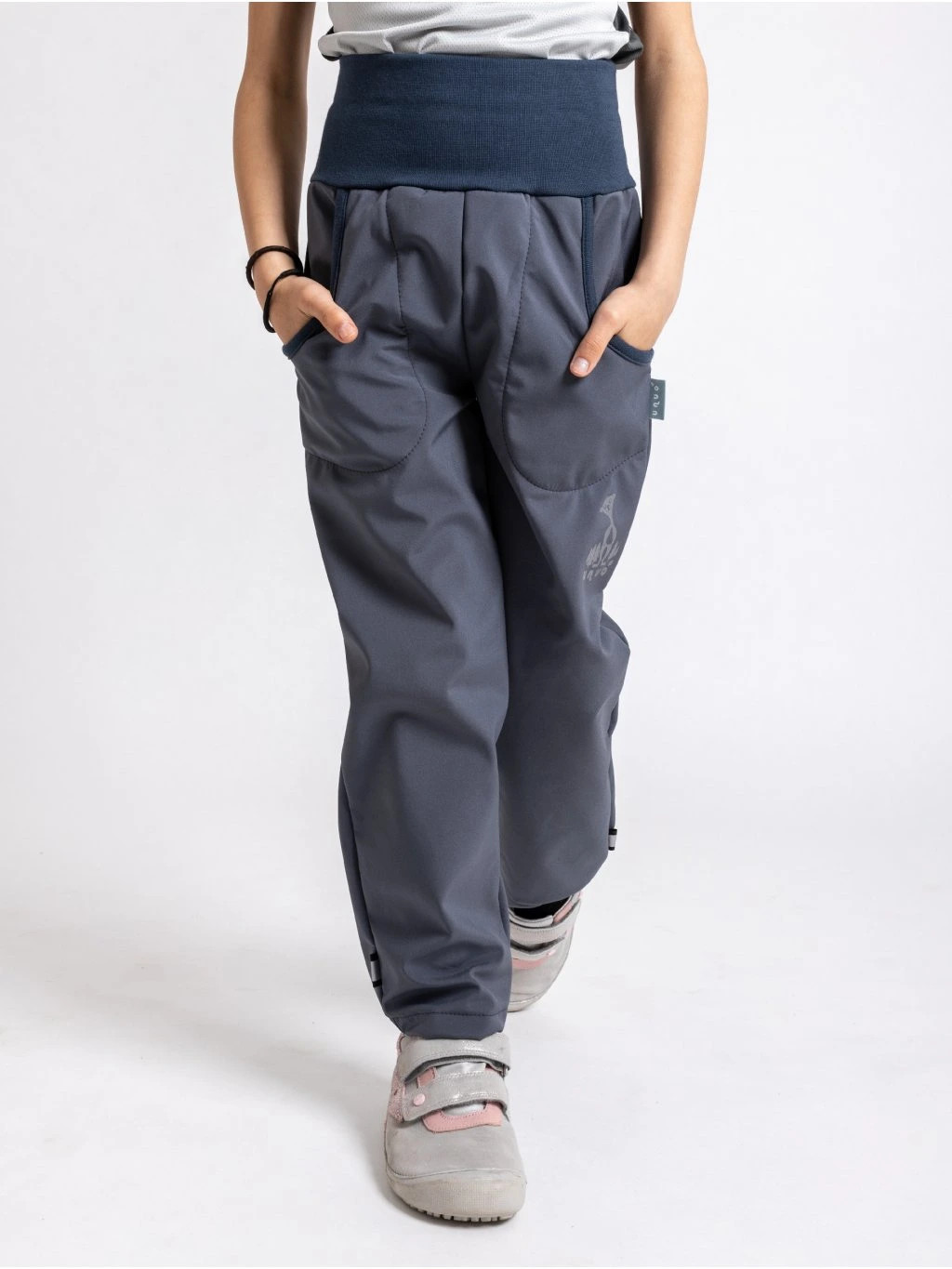 Dětské softshellové kalhoty bez zateplení Basic