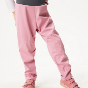 Dětské softshellové kalhoty bez zateplení pružné Sporty