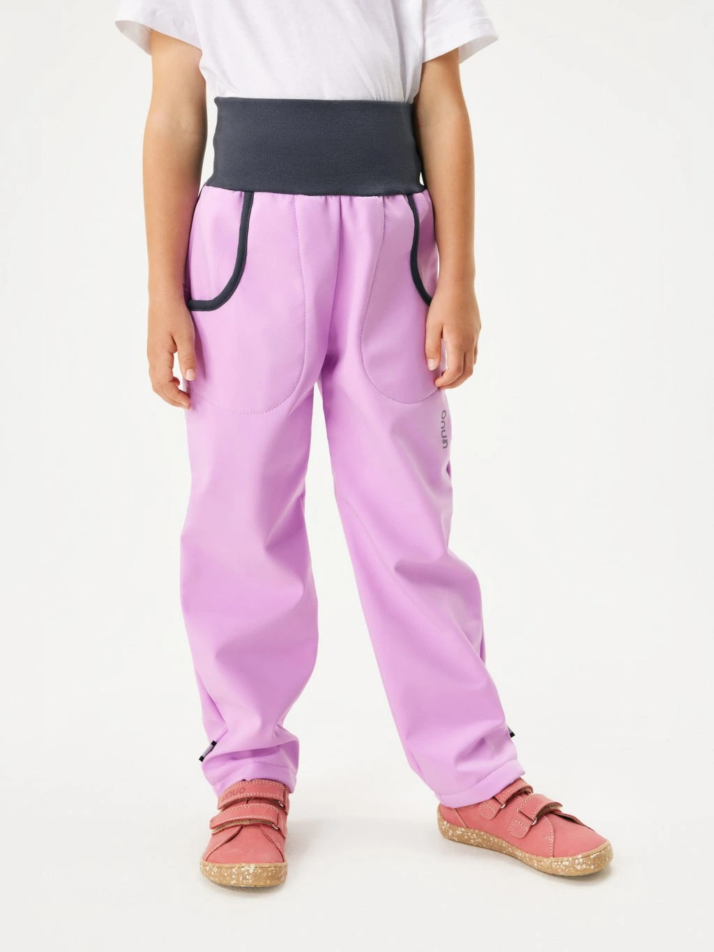 Dětské softshellové kalhoty s fleecem Basic