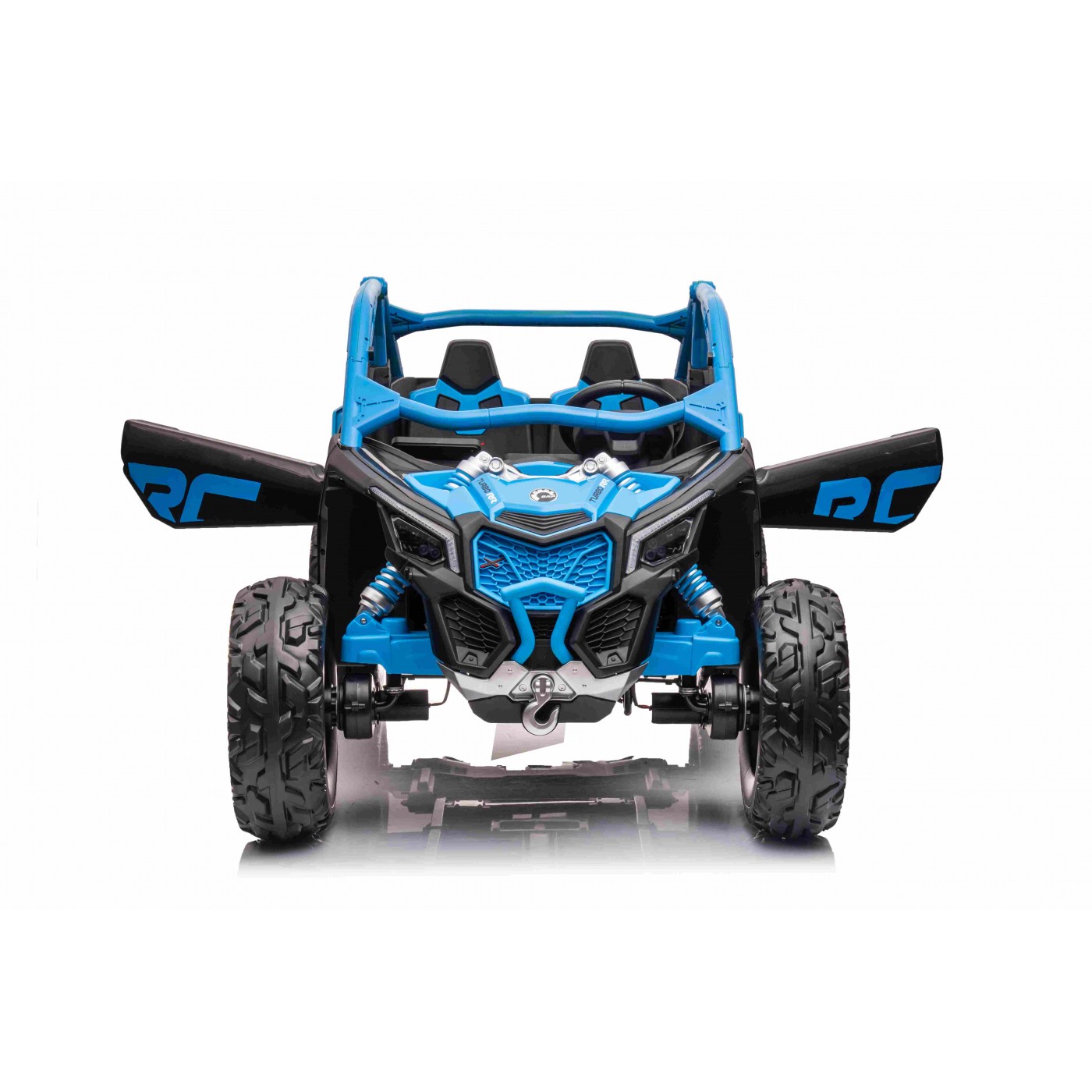 Elektrické autíčko Buggy Maverick Can-Am 2x24V 4x200W modré - Obrázek 2