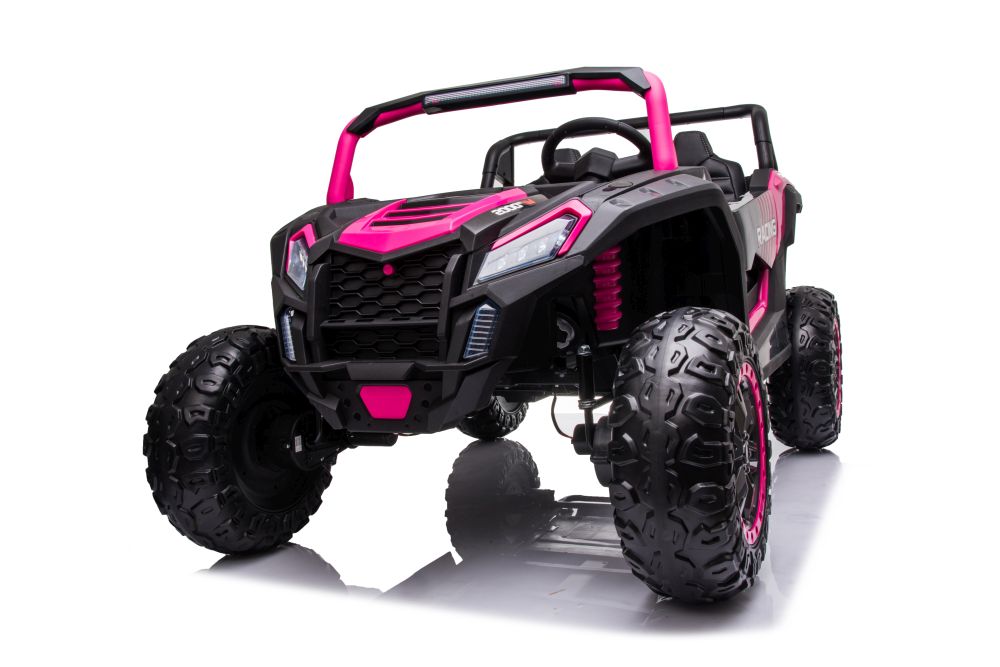 Elektrické autíčko Buggy UTV 24V 4x200W růžové - Obrázek 2