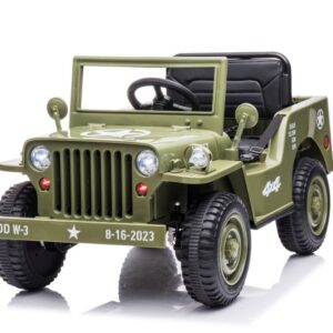 Elektrické autíčko JH-103 4x4 olivově zelené