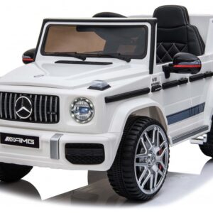 Elektrické autíčko Mercedes G63 AMG bílé