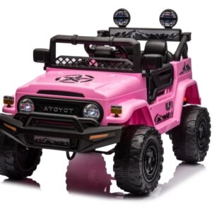 Elektrické autíčko Toyota FJ Cruiser 4x4 180W růžové