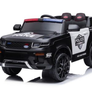 Elektrické autíčko discovery policie černé