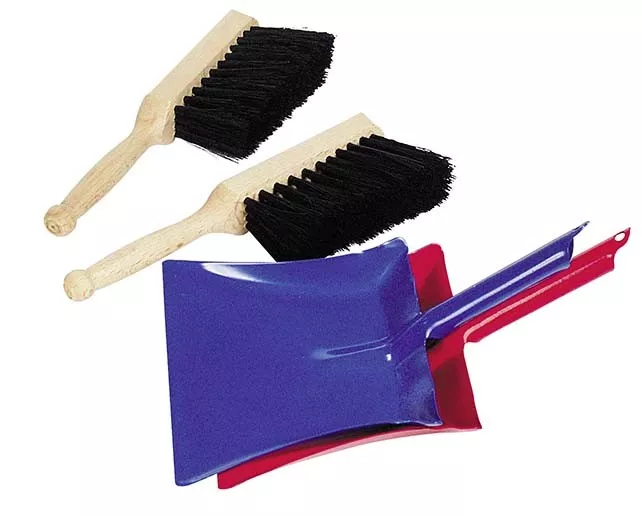 Goki Goki Smetáček s přírodními štětinami a lopatka