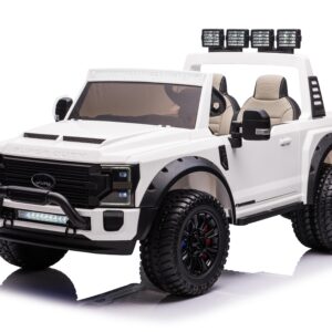 Mamido Elektrické autíčko Ford Super Duty 4x4 bílé