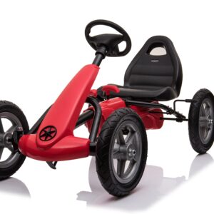 Mamido Šlapací motokára s nafukovacími koly červená - STAR 1904