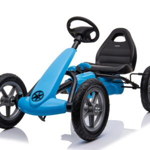 Mamido Šlapací motokára s nafukovacími koly modrá - STAR 1904