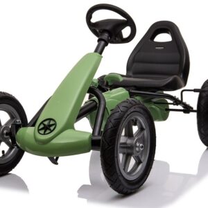 Mamido Šlapací motokára s nafukovacími koly zelená - STAR 1904